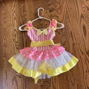 Girl dance costume